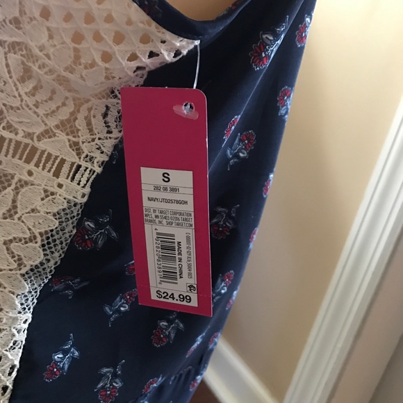 Adorable Navy, Red & White Romper- Size Small - Picture 7 of 7